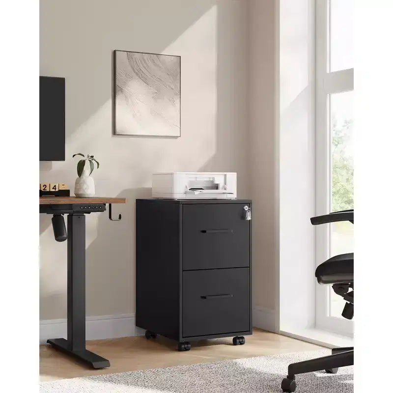 Classificatore, Mobile Archivio per Ufficio con Serratura, Pre-Assemblato, 45 x 36.5 x 64.5 cm