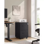 Classificatore, Mobile Archivio per Ufficio con Serratura, Pre-Assemblato, 45 x 36.5 x 64.5 cm