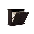 Two-Compartment Tilt-Out Laundry Sorter Cabinet with Hidden Storage
