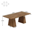 Scrivania direzionale moderna 63, Ampia scrivania per workstation da ufficio