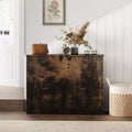 Wooden Shoe Cabinet, Hidden Slim Narrow Shoe Rack Cabinet with 4 Drawers for Entryway, Foyer,Hallway,Bedroom