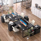 Scrivania angolare a L da 62" con cassetto portadocumenti e luci LED